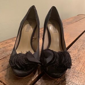 Zara size 40 US 9 women’s black heels 🎉